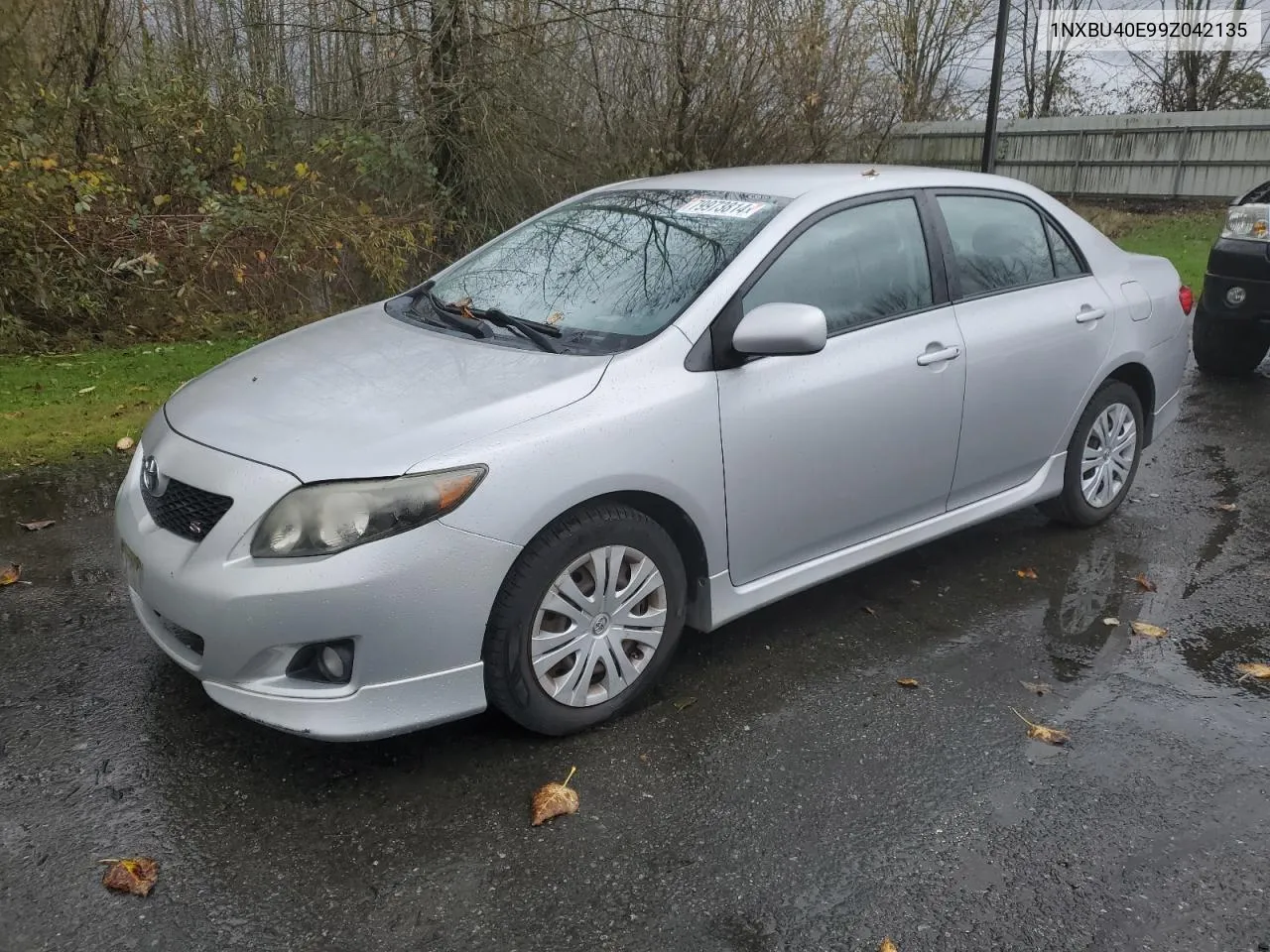 2009 Toyota Corolla Base VIN: 1NXBU40E99Z042135 Lot: 79973814