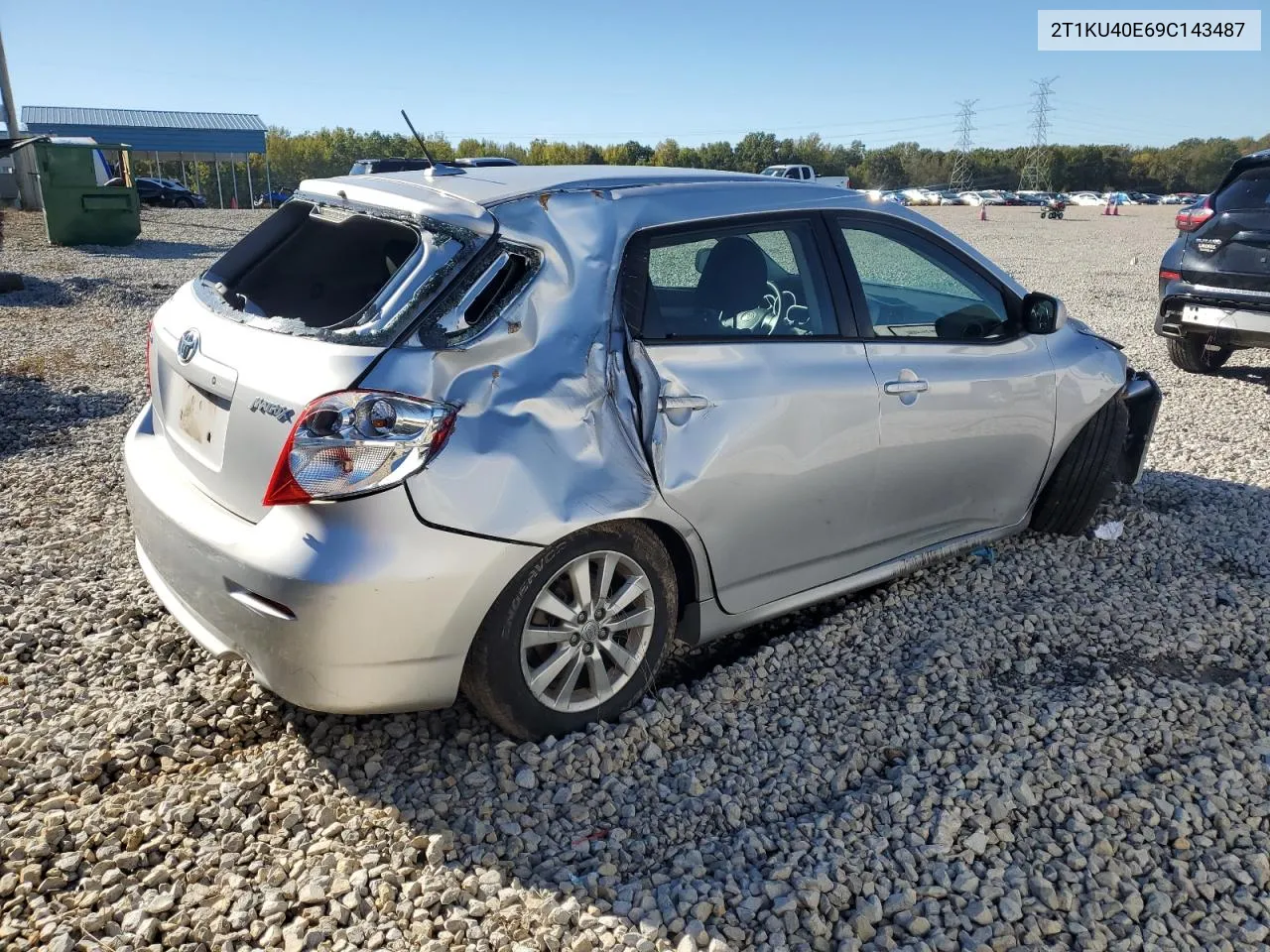 2009 Toyota Corolla Matrix VIN: 2T1KU40E69C143487 Lot: 80001034