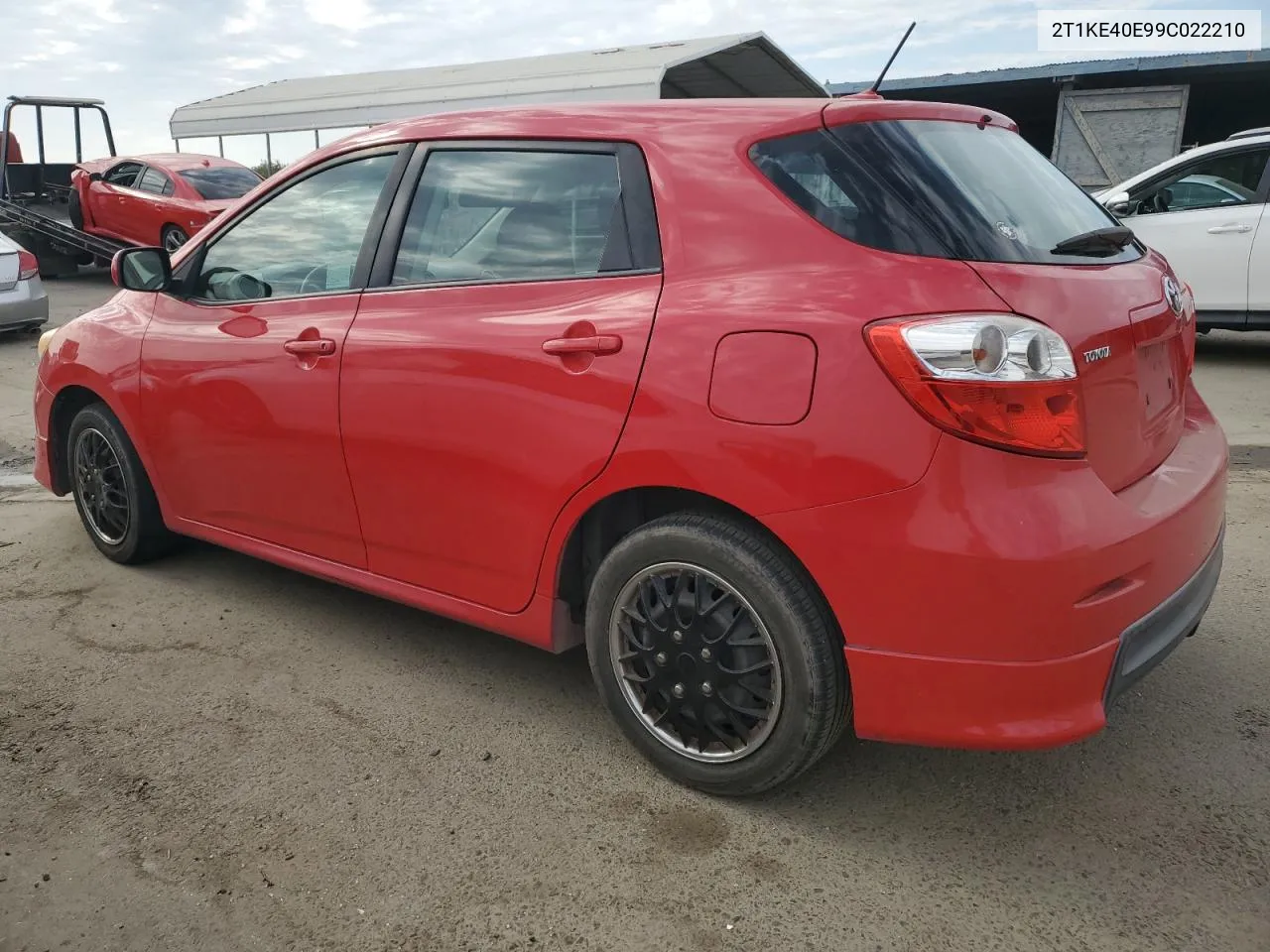 2009 Toyota Corolla Matrix S VIN: 2T1KE40E99C022210 Lot: 80150504