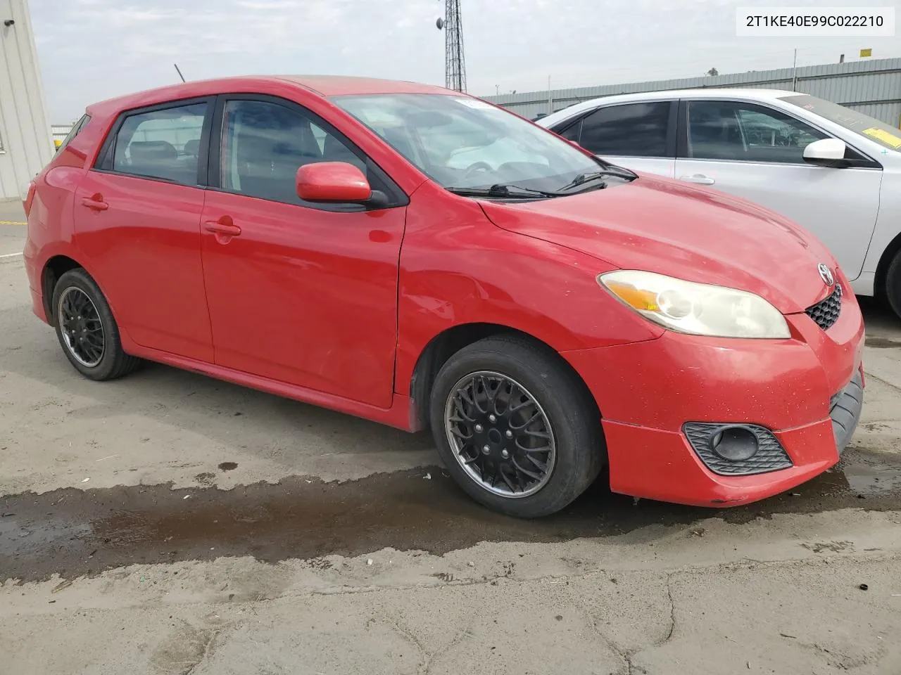 2009 Toyota Corolla Matrix S VIN: 2T1KE40E99C022210 Lot: 80150504