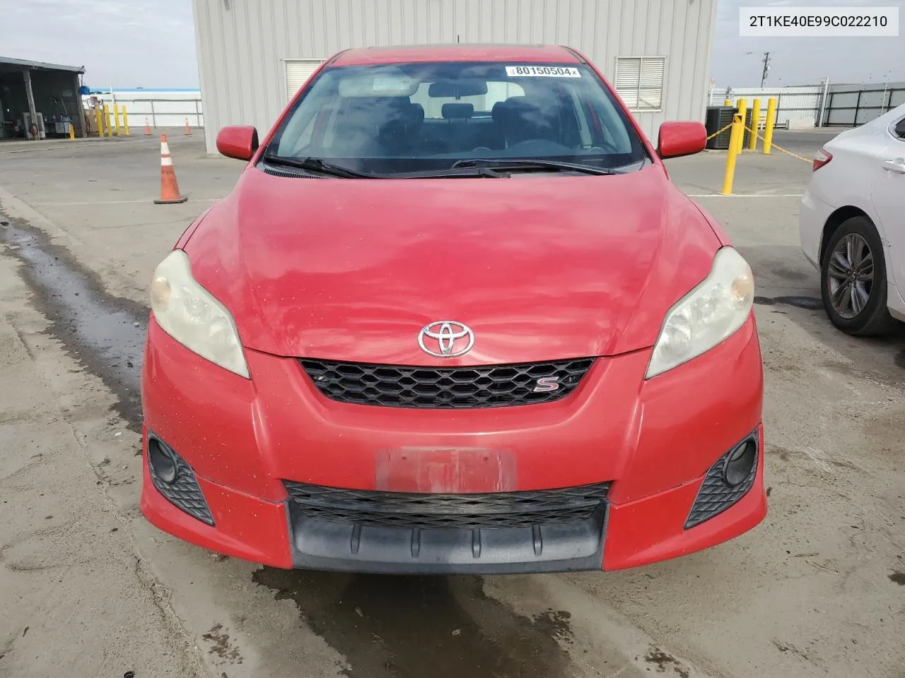 2009 Toyota Corolla Matrix S VIN: 2T1KE40E99C022210 Lot: 80150504