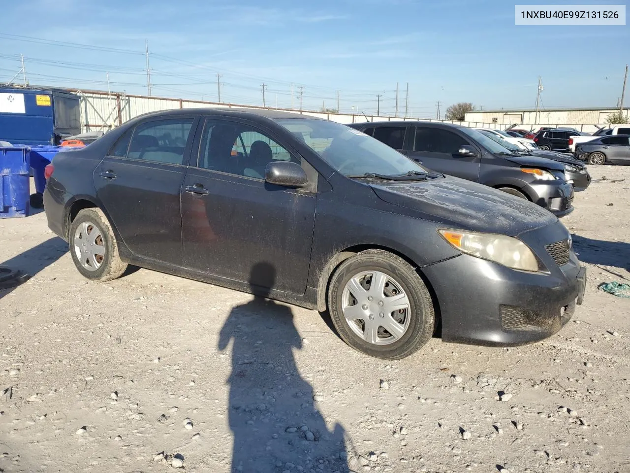 2009 Toyota Corolla Base VIN: 1NXBU40E99Z131526 Lot: 80273004