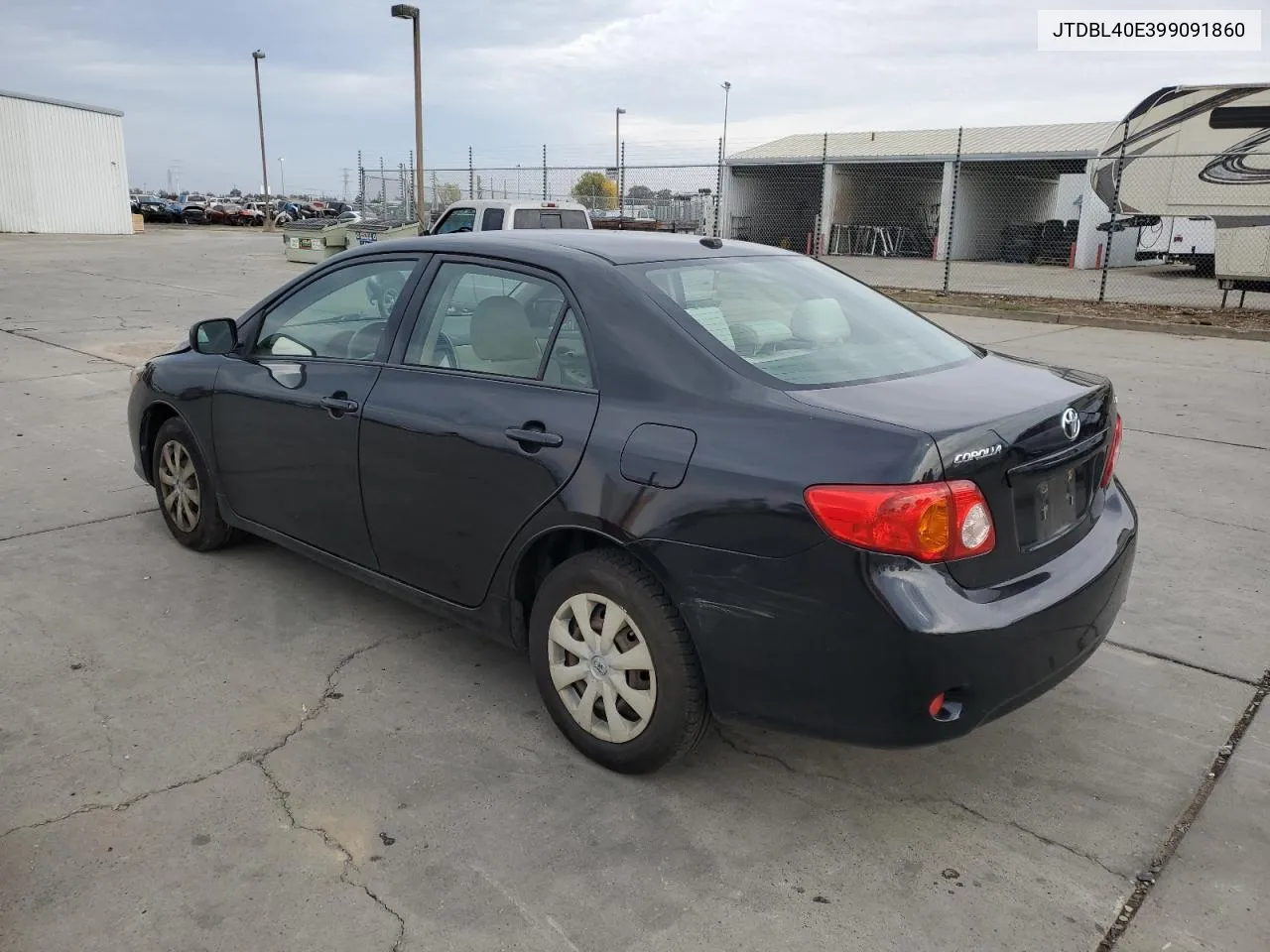 2009 Toyota Corolla Base VIN: JTDBL40E399091860 Lot: 80340734