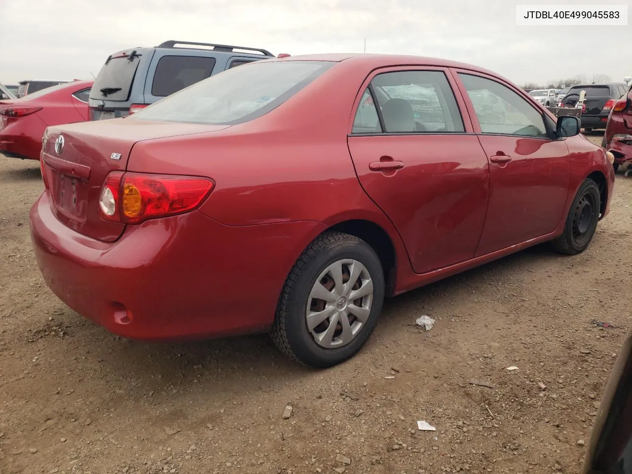 2009 Toyota Corolla Base VIN: JTDBL40E499045583 Lot: 80363884