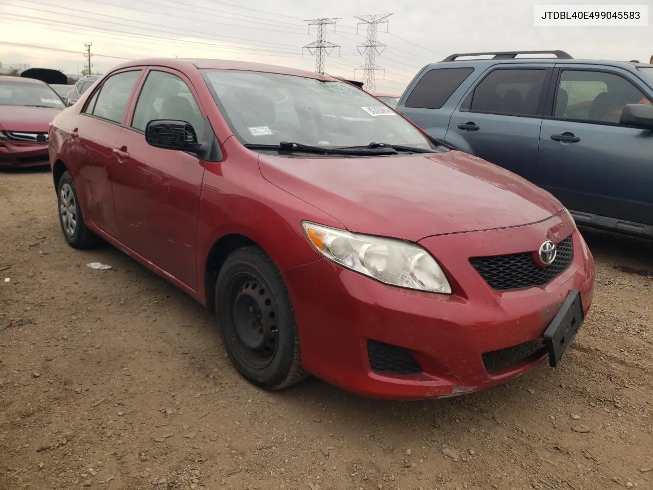 2009 Toyota Corolla Base VIN: JTDBL40E499045583 Lot: 80363884