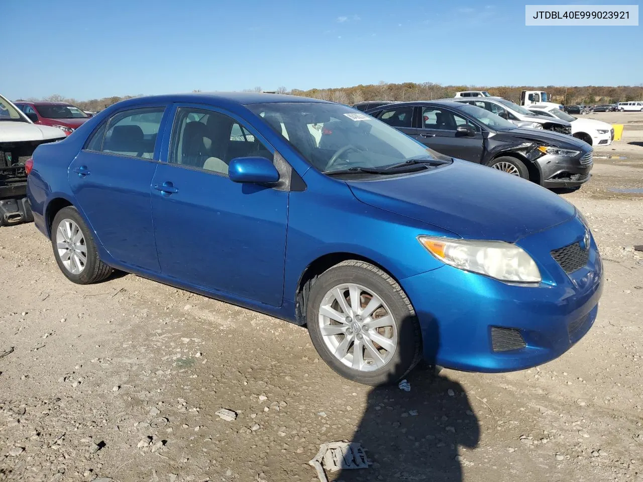 2009 Toyota Corolla Base VIN: JTDBL40E999023921 Lot: 80438214