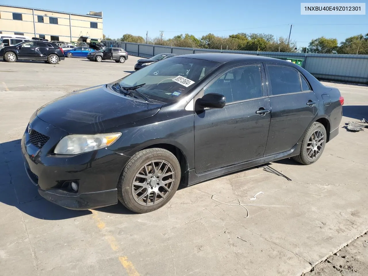 2009 Toyota Corolla Base VIN: 1NXBU40E49Z012301 Lot: 80513604