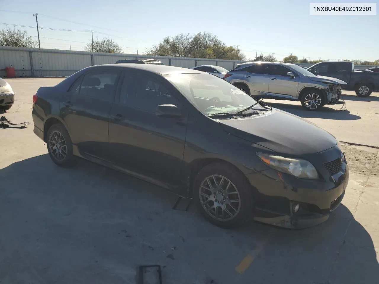 2009 Toyota Corolla Base VIN: 1NXBU40E49Z012301 Lot: 80513604