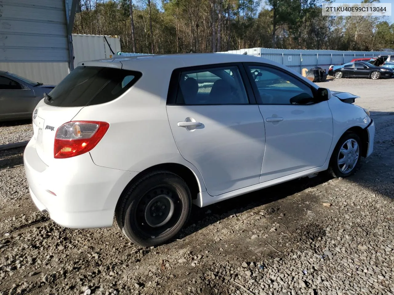 2009 Toyota Corolla Matrix VIN: 2T1KU40E99C113044 Lot: 80668124