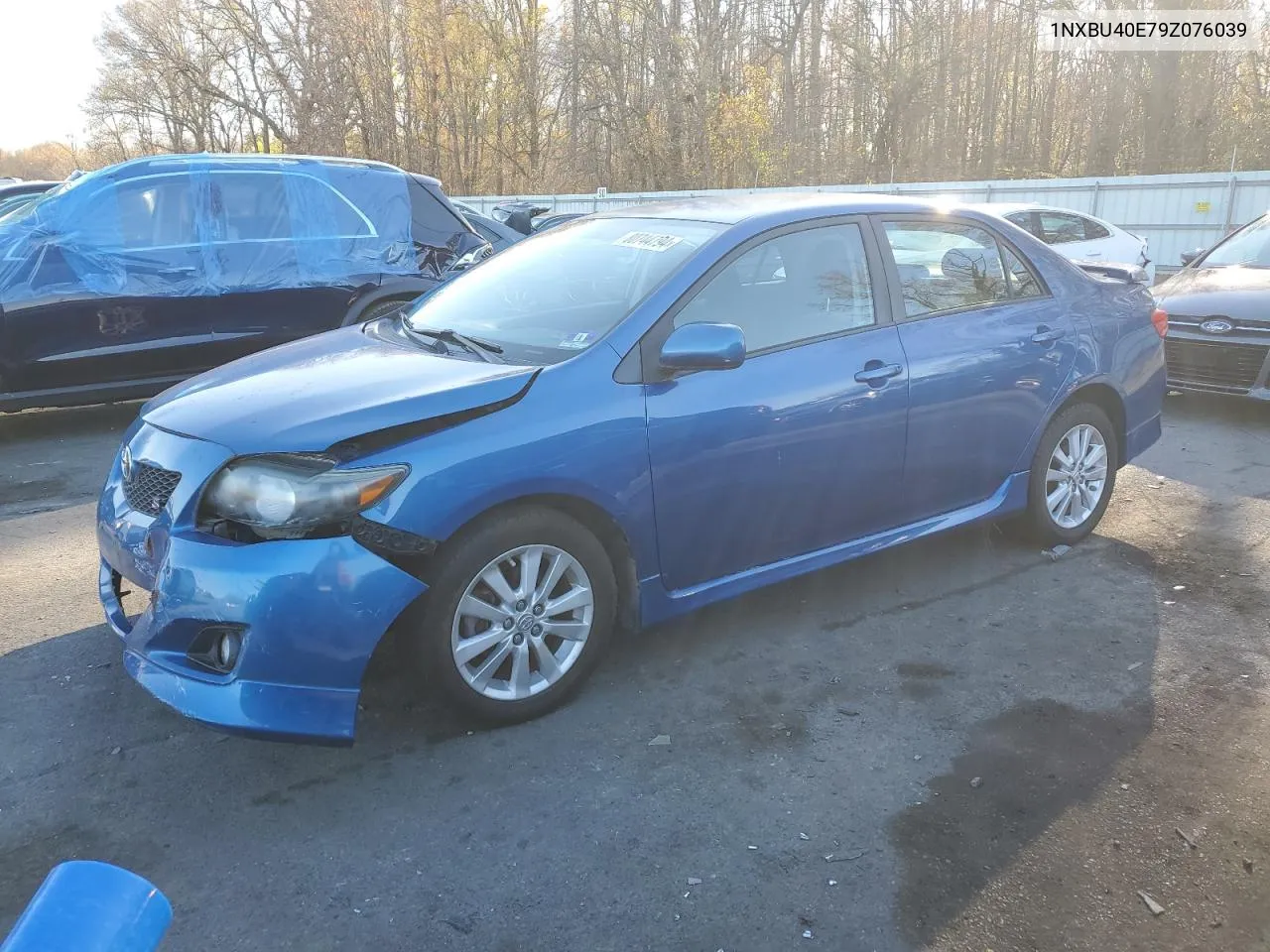 2009 Toyota Corolla Base VIN: 1NXBU40E79Z076039 Lot: 80744794