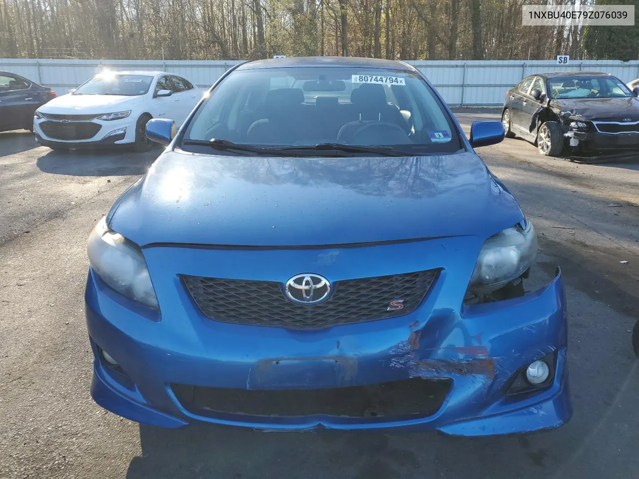 2009 Toyota Corolla Base VIN: 1NXBU40E79Z076039 Lot: 80744794