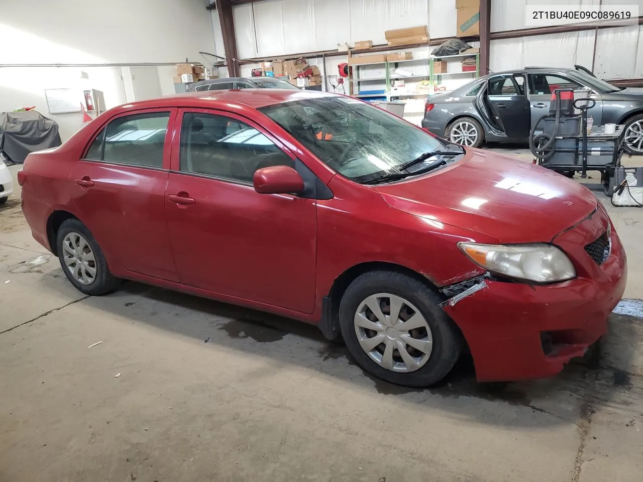 2009 Toyota Corolla Base VIN: 2T1BU40E09C089619 Lot: 80777314