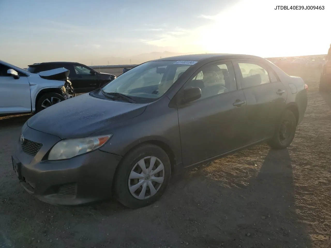 2009 Toyota Corolla Base VIN: JTDBL40E39J009463 Lot: 81133134