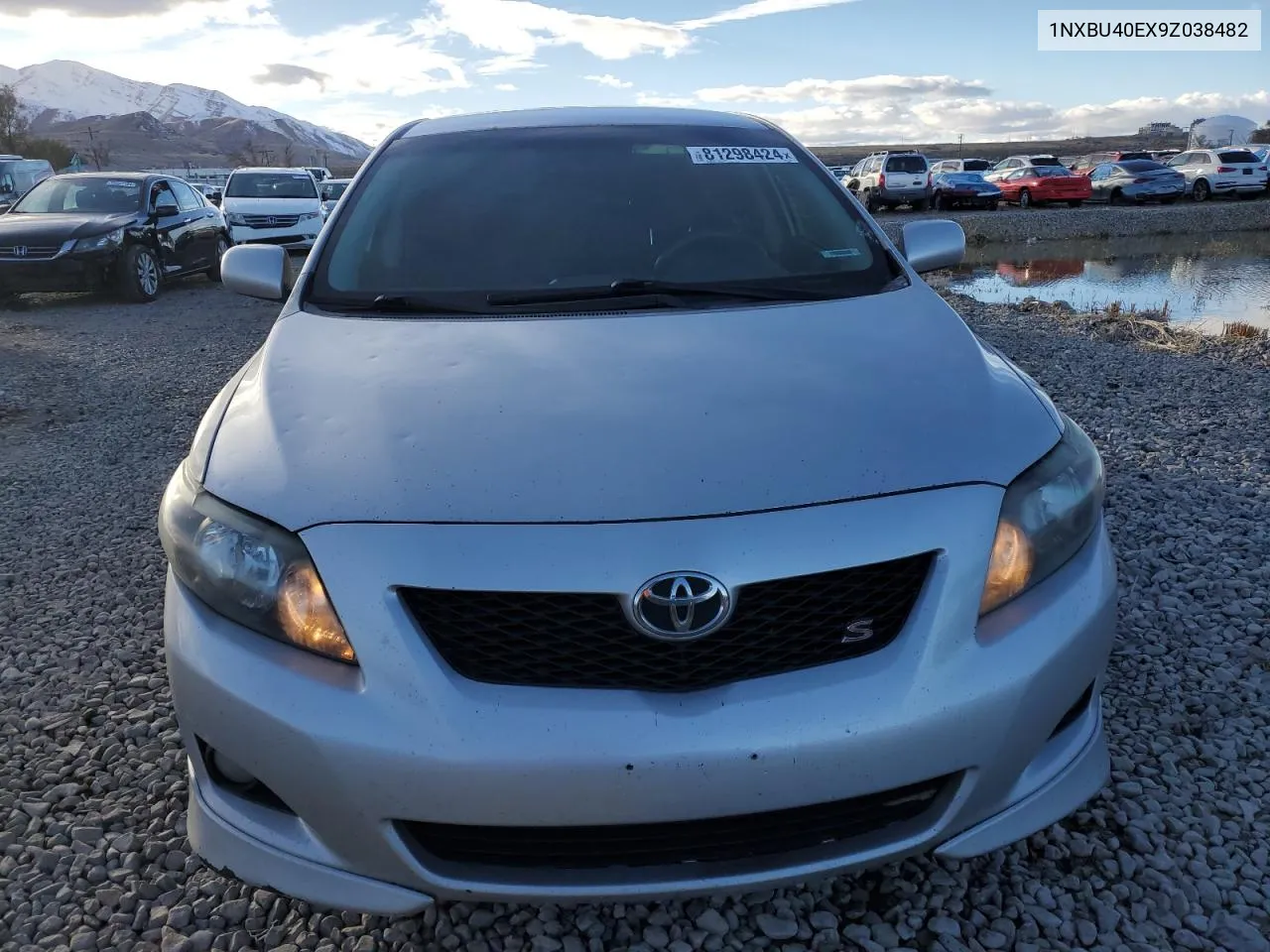 2009 Toyota Corolla Base VIN: 1NXBU40EX9Z038482 Lot: 81298424