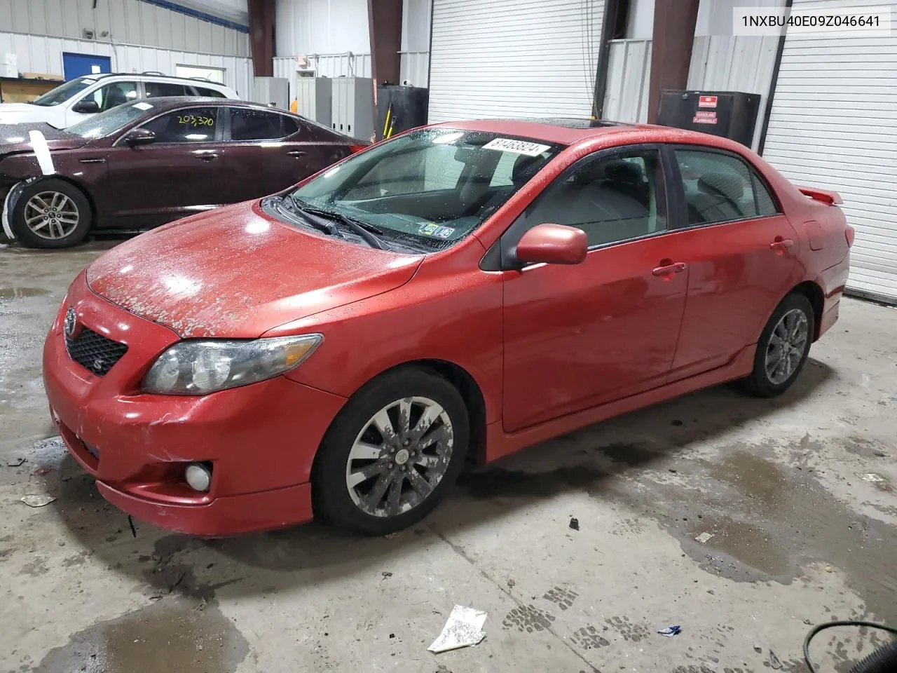 2009 Toyota Corolla Base VIN: 1NXBU40E09Z046641 Lot: 81463824