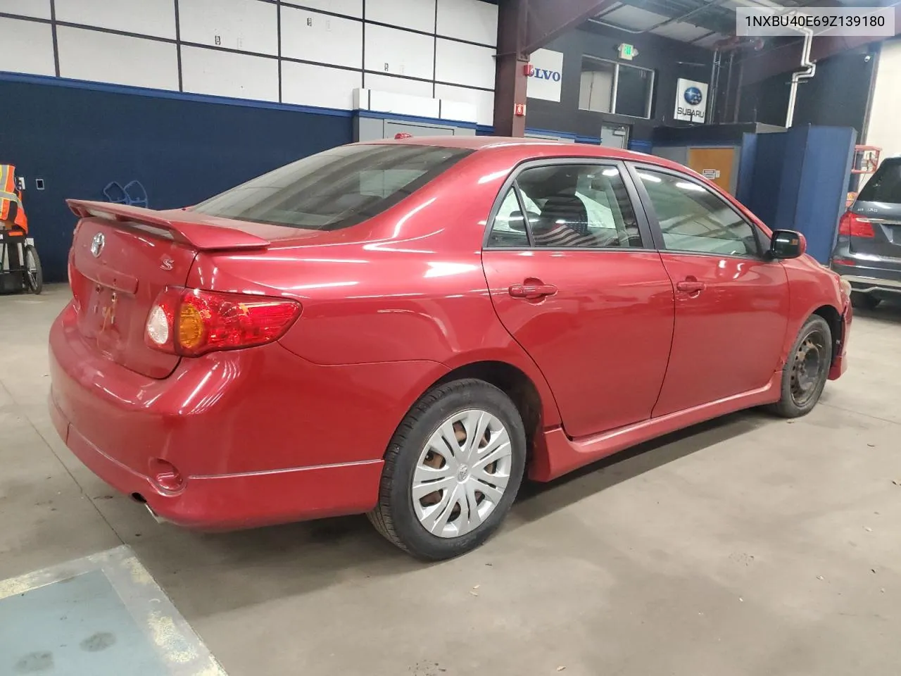 2009 Toyota Corolla Base VIN: 1NXBU40E69Z139180 Lot: 81495214