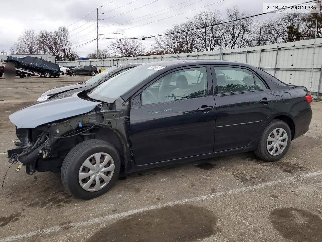 2T1BU40E29C120336 2009 Toyota Corolla Base