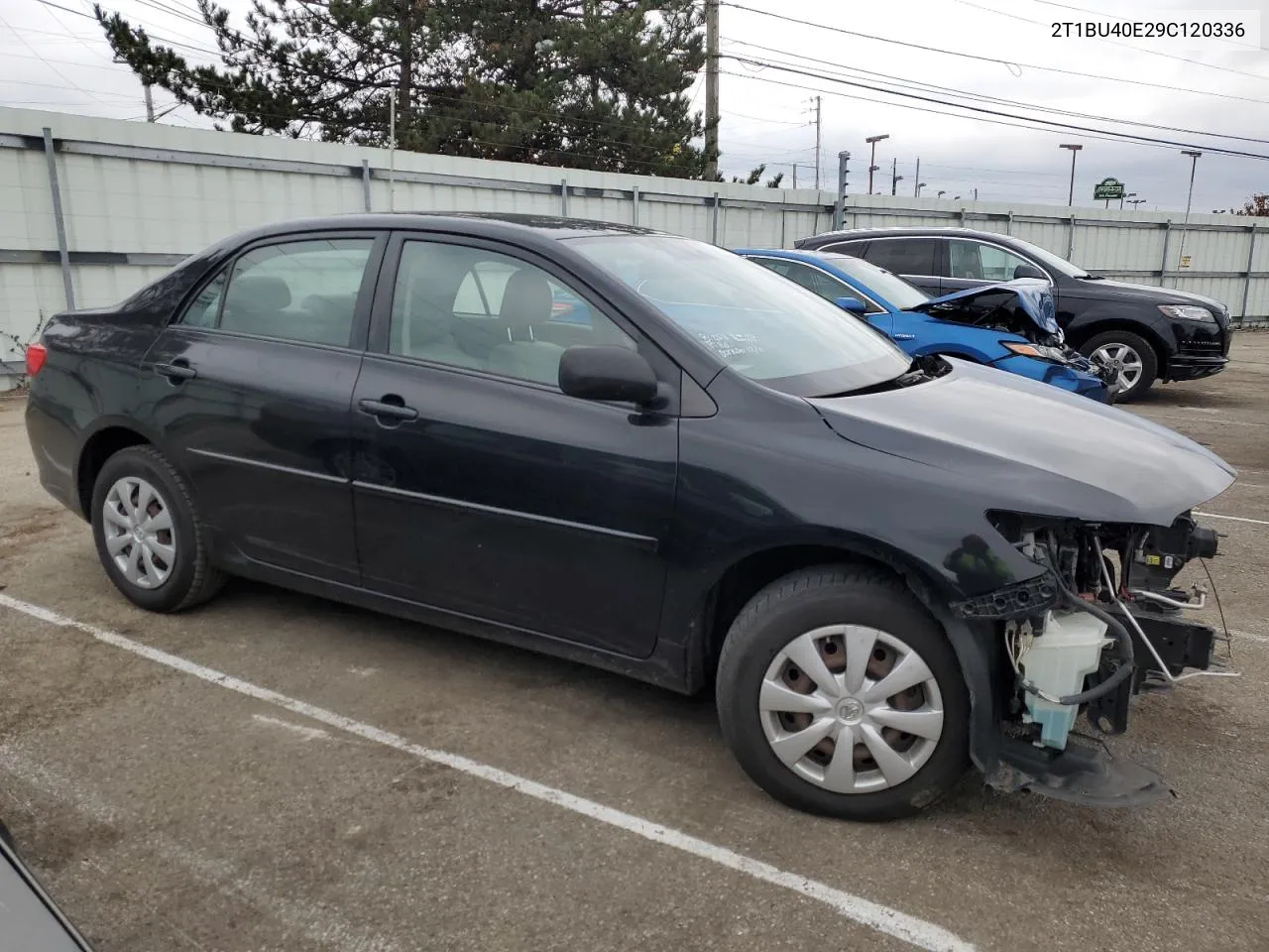 2009 Toyota Corolla Base VIN: 2T1BU40E29C120336 Lot: 82140143