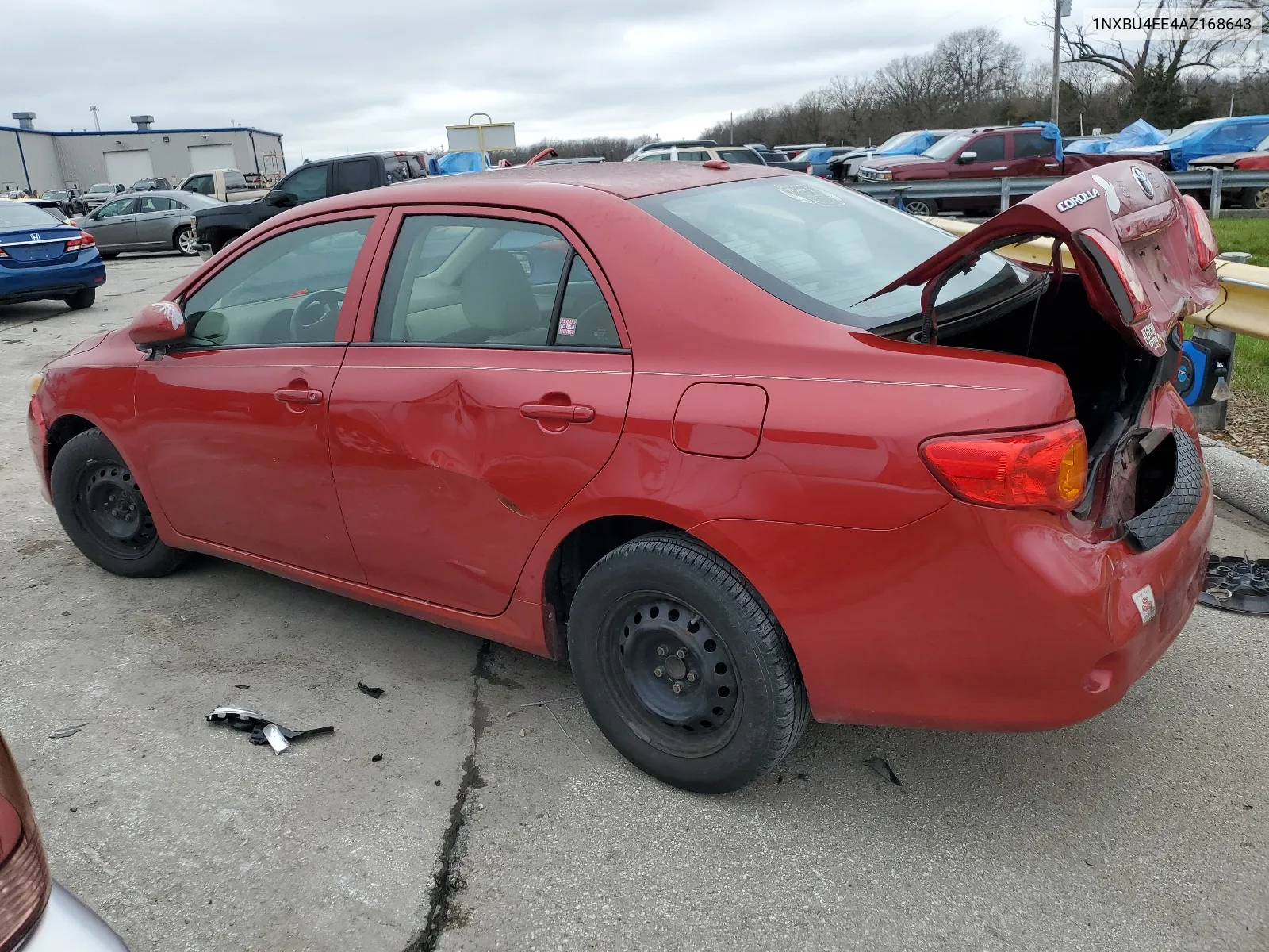 2010 Toyota Corolla Base VIN: 1NXBU4EE4AZ168643 Lot: 46876324