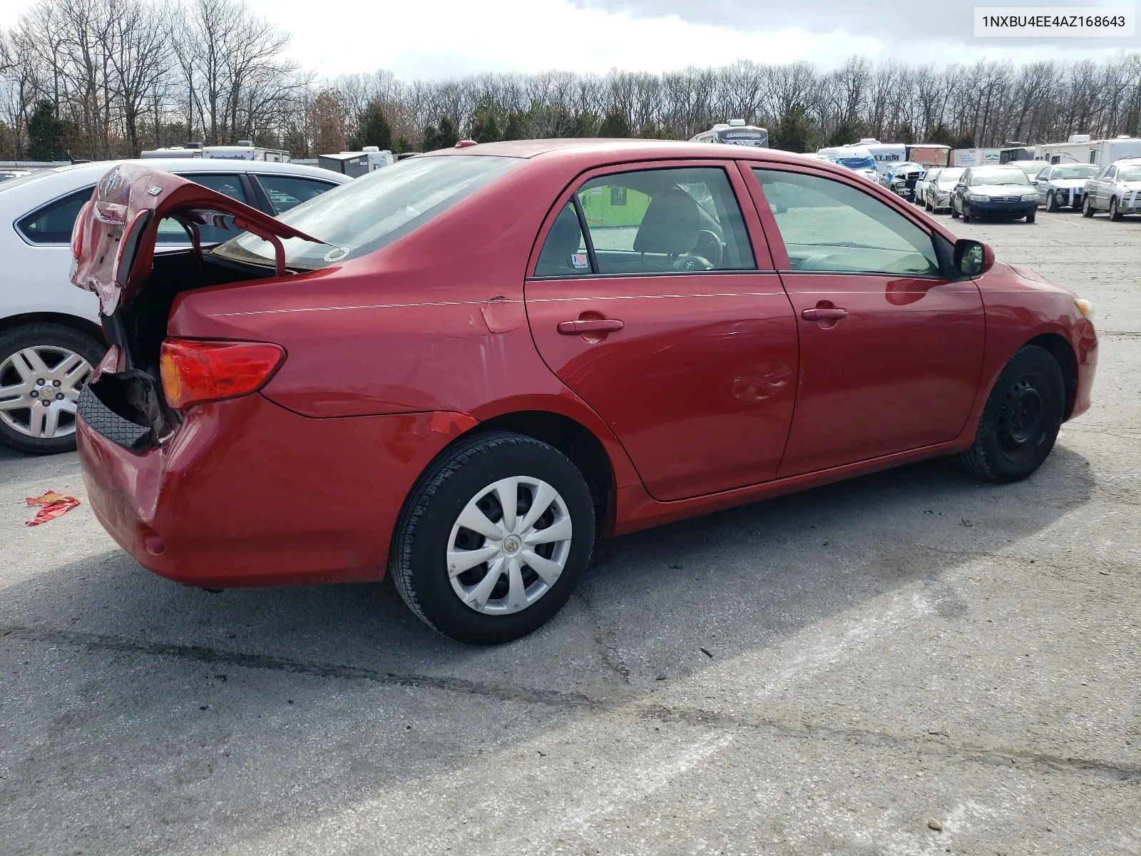 2010 Toyota Corolla Base VIN: 1NXBU4EE4AZ168643 Lot: 46876324