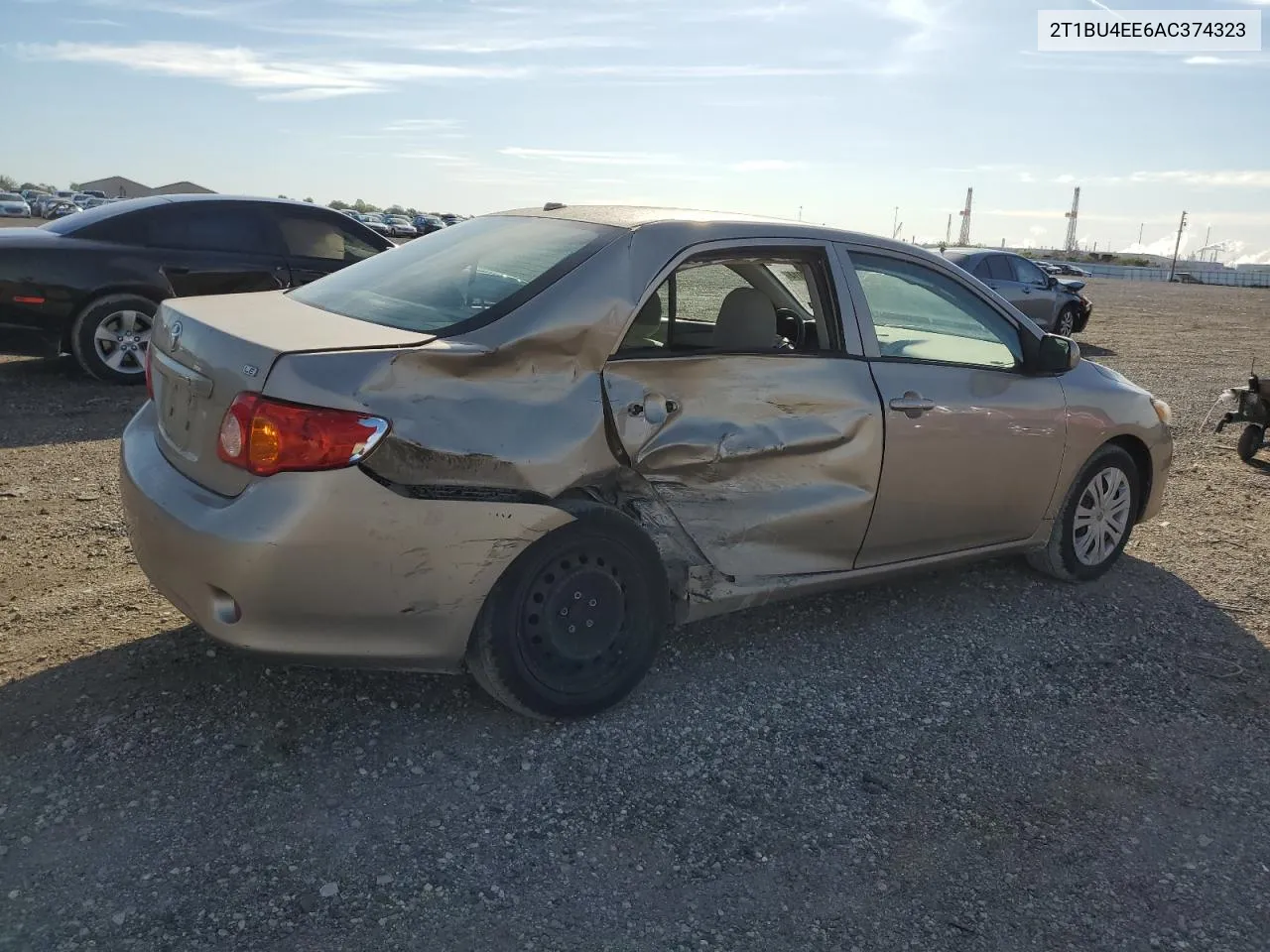 2010 Toyota Corolla Base VIN: 2T1BU4EE6AC374323 Lot: 47322014