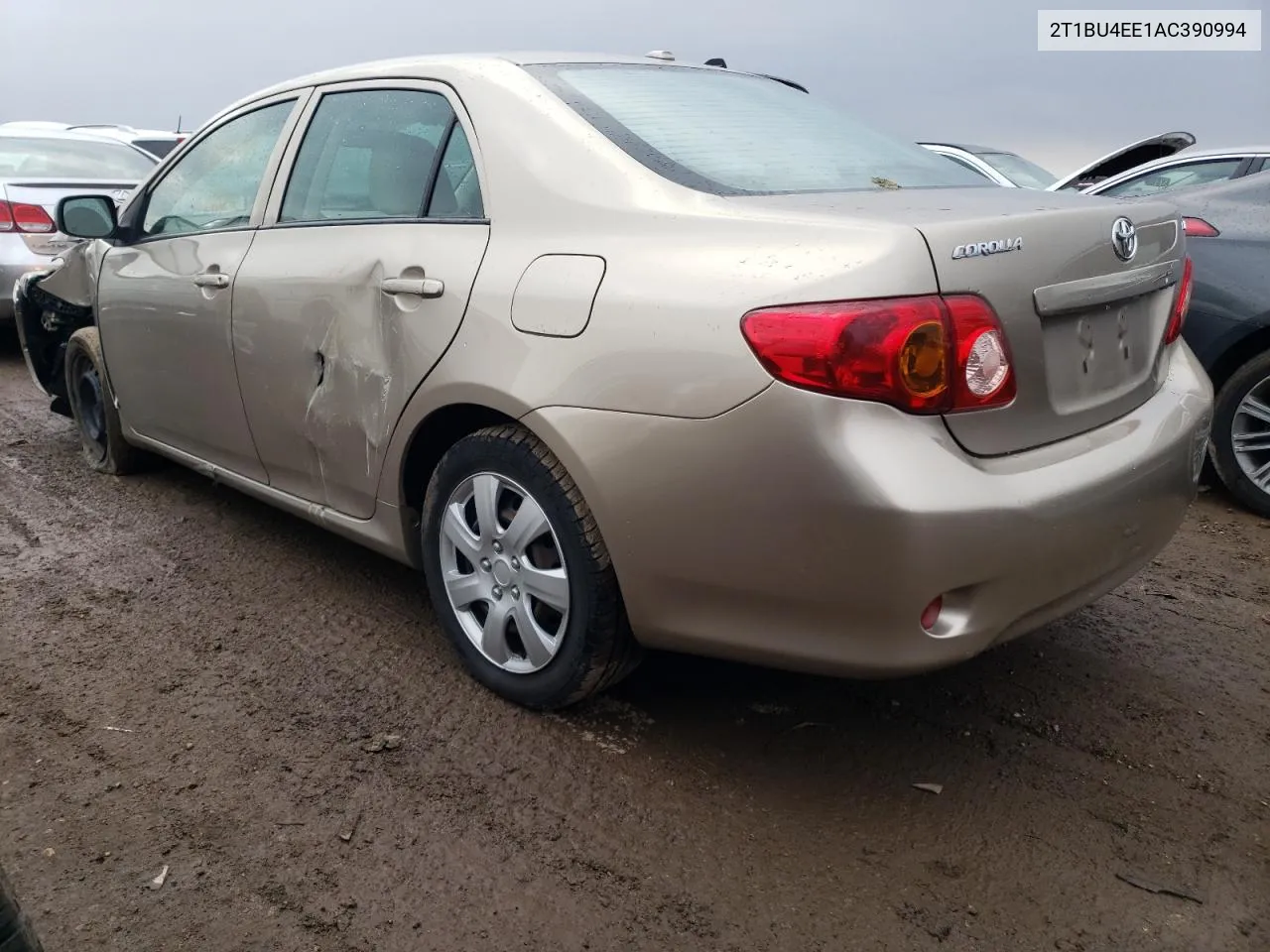 2010 Toyota Corolla Base VIN: 2T1BU4EE1AC390994 Lot: 48733644