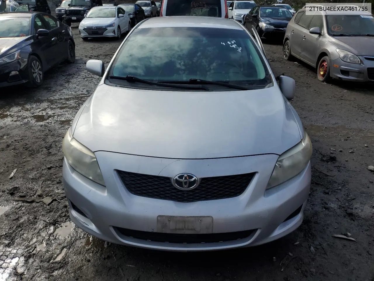 2010 Toyota Corolla Base VIN: 2T1BU4EEXAC461755 Lot: 50601054