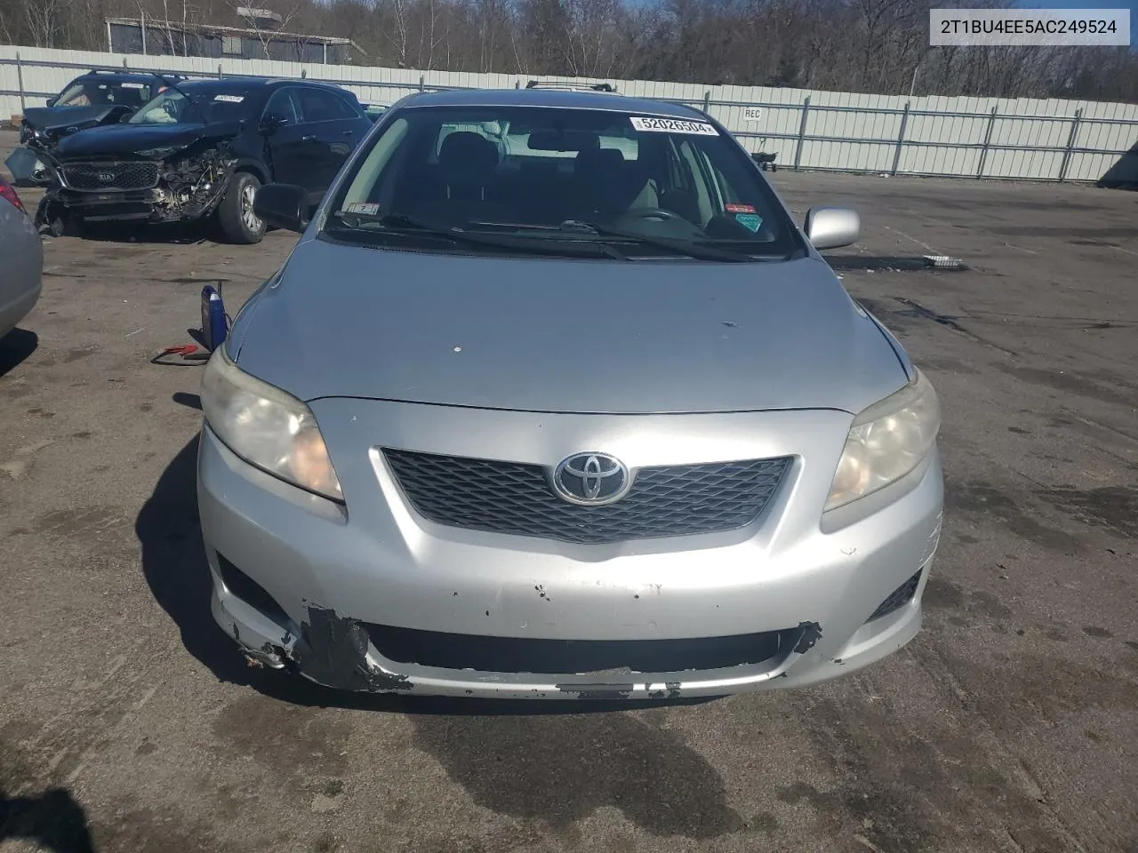 2010 Toyota Corolla Base VIN: 2T1BU4EE5AC249524 Lot: 52026504