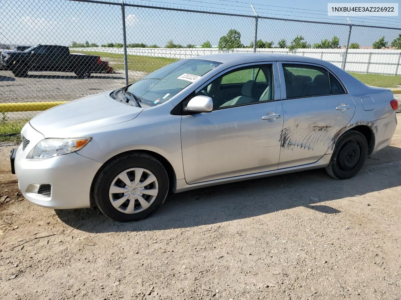 2010 Toyota Corolla Base VIN: 1NXBU4EE3AZ226922 Lot: 52633224