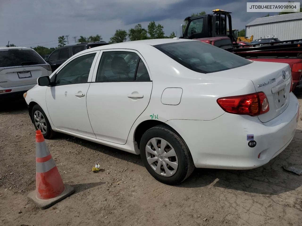 2010 Toyota Corolla Base VIN: JTDBU4EE7A9098904 Lot: 54348444