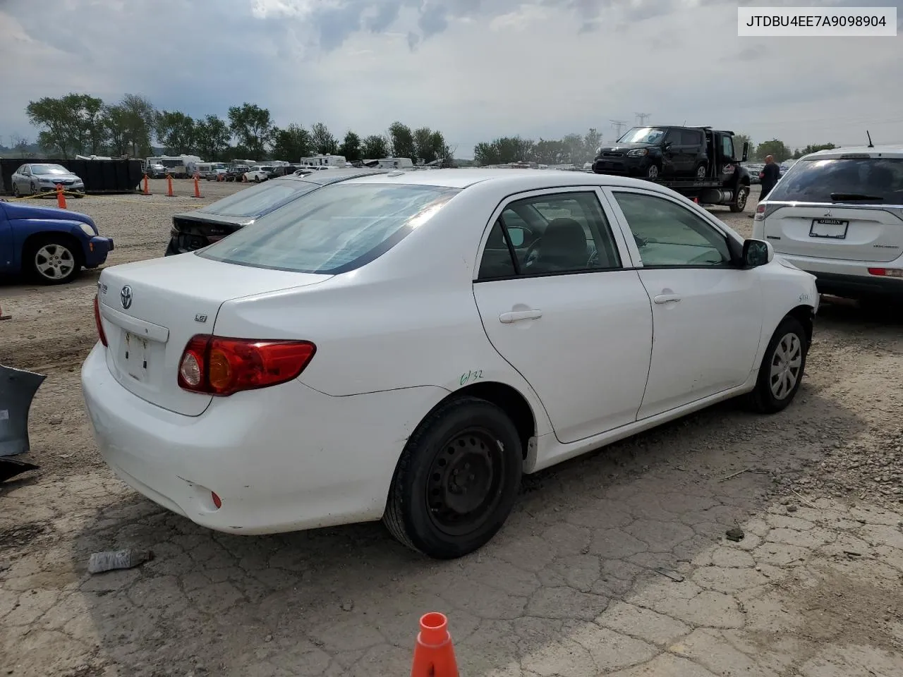 2010 Toyota Corolla Base VIN: JTDBU4EE7A9098904 Lot: 54348444