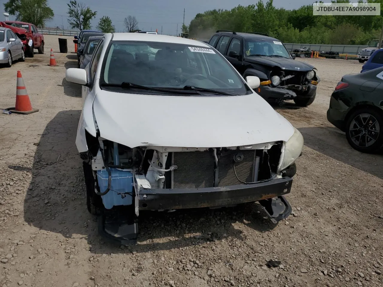 2010 Toyota Corolla Base VIN: JTDBU4EE7A9098904 Lot: 54348444