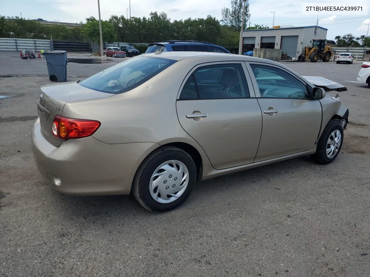 2010 Toyota Corolla Base VIN: 2T1BU4EE5AC439971 Lot: 56640484