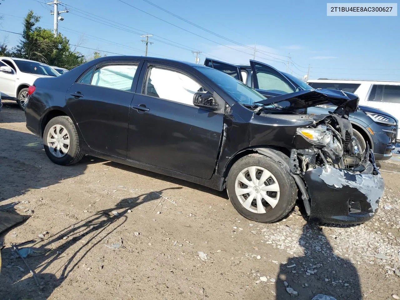 2010 Toyota Corolla Base VIN: 2T1BU4EE8AC300627 Lot: 57035584