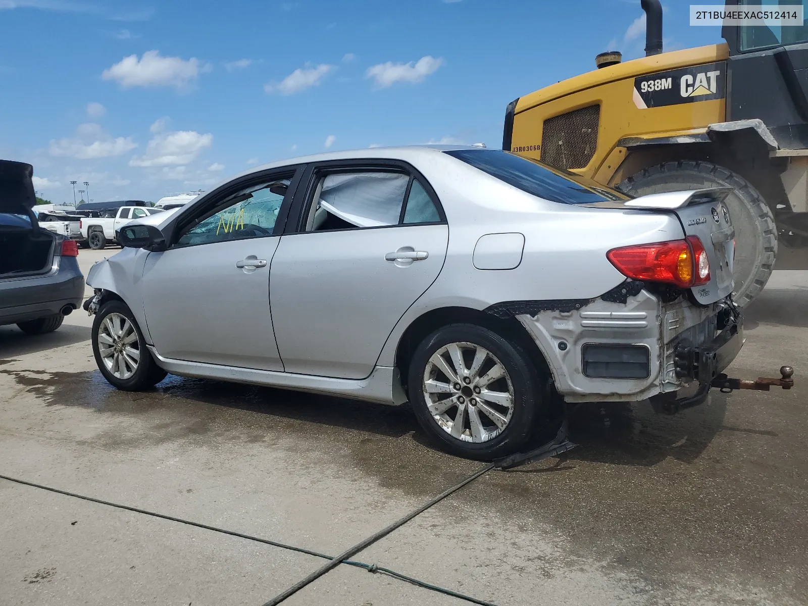 2010 Toyota Corolla Base VIN: 2T1BU4EEXAC512414 Lot: 58921704