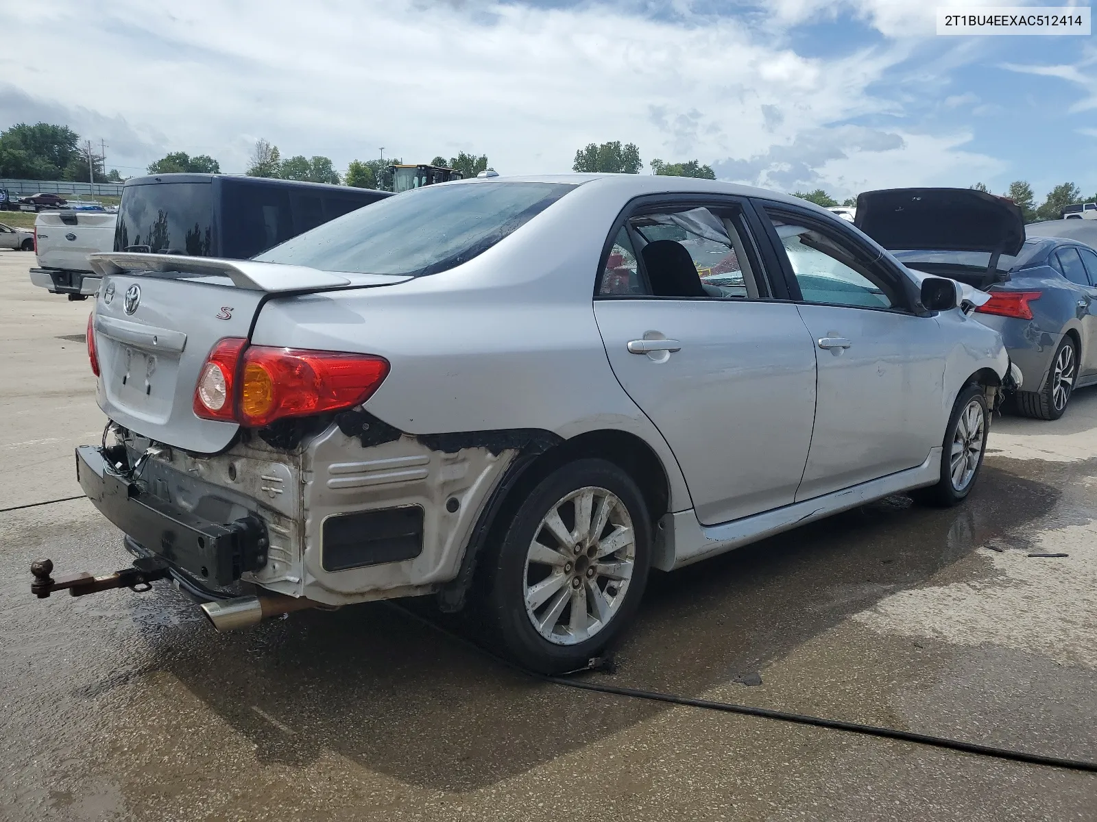 2010 Toyota Corolla Base VIN: 2T1BU4EEXAC512414 Lot: 58921704