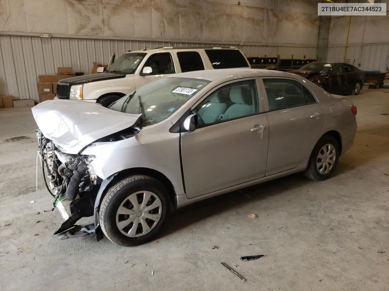 2010 Toyota Corolla Base VIN: 2T1BU4EE7AC344523 Lot: 58925544