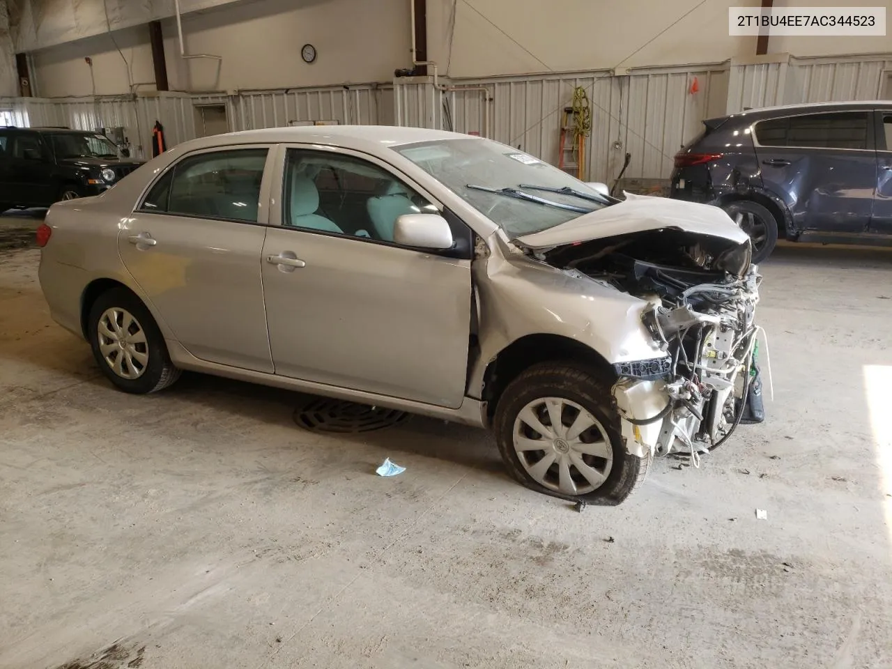 2010 Toyota Corolla Base VIN: 2T1BU4EE7AC344523 Lot: 58925544