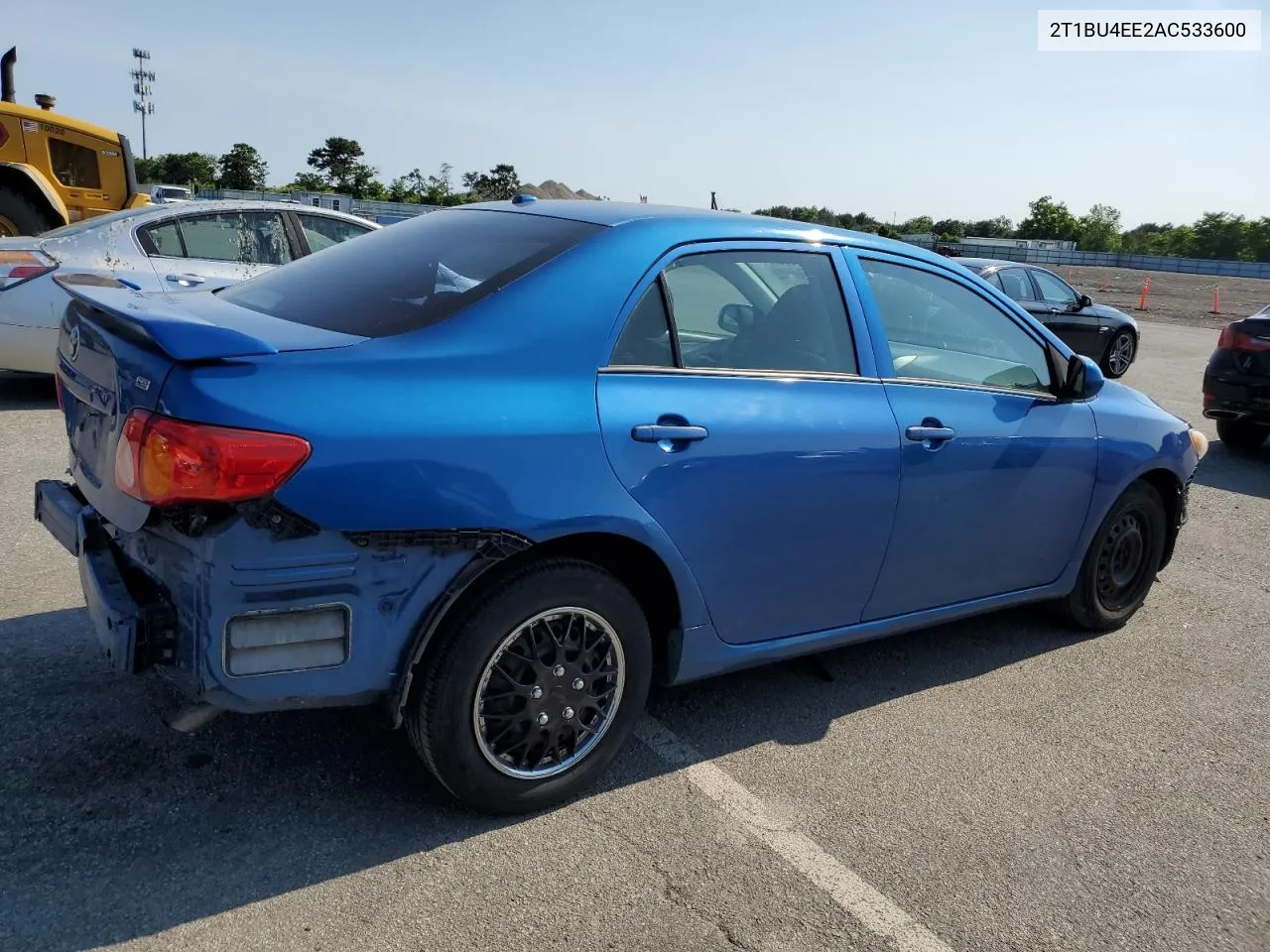 2010 Toyota Corolla Base VIN: 2T1BU4EE2AC533600 Lot: 59206184