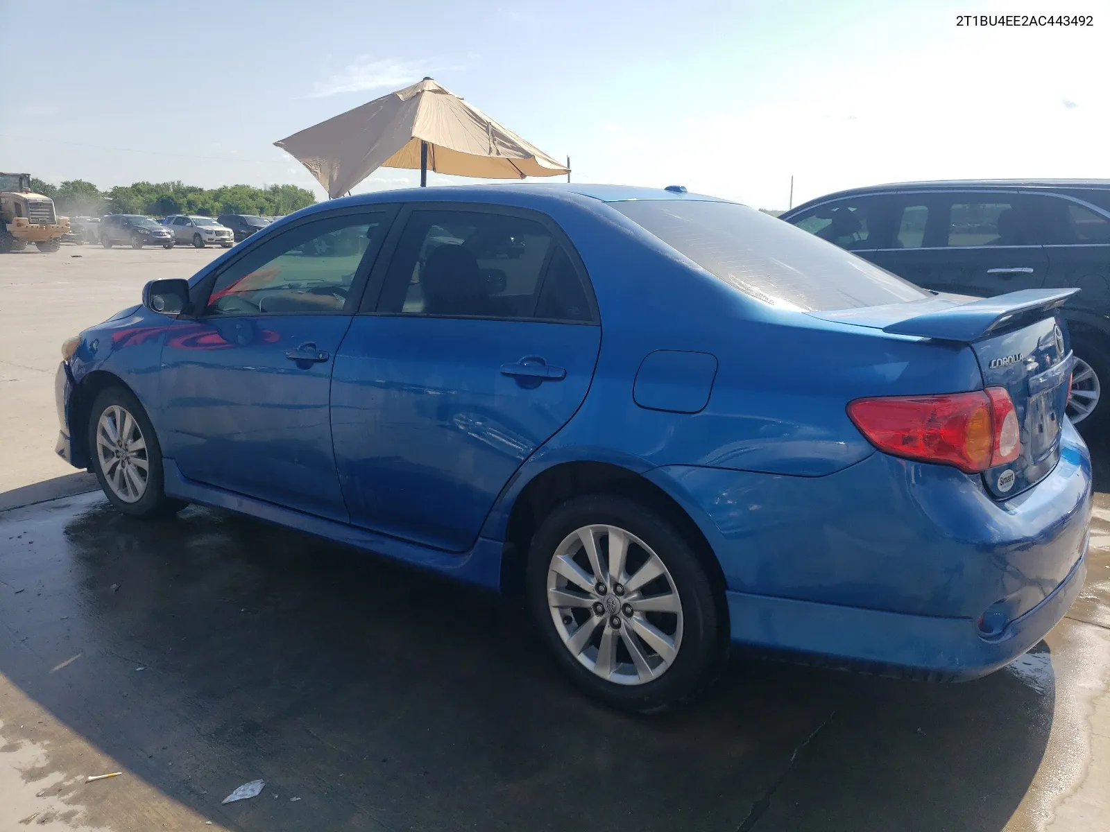 2010 Toyota Corolla Base VIN: 2T1BU4EE2AC443492 Lot: 60100244