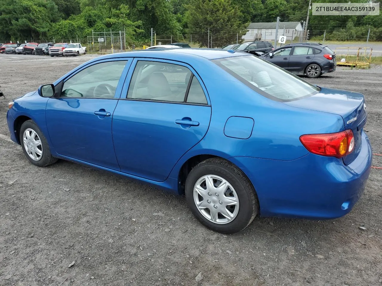 2T1BU4EE4AC359139 2010 Toyota Corolla Base