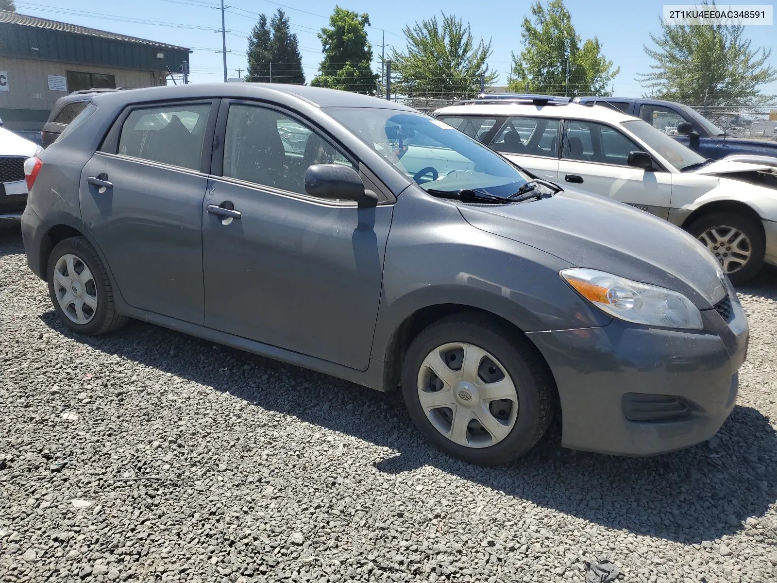 2010 Toyota Corolla Matrix VIN: 2T1KU4EE0AC348591 Lot: 61764554