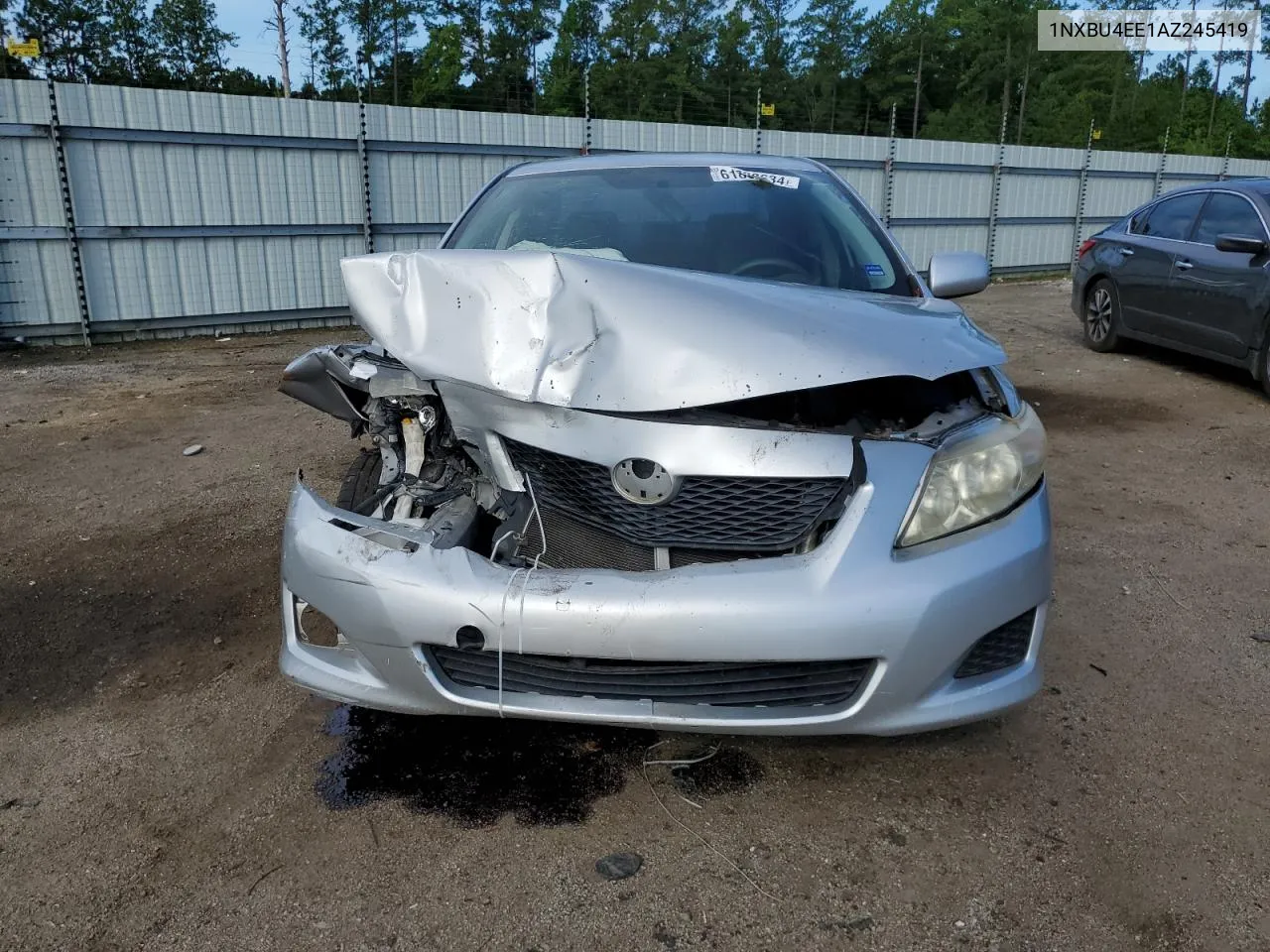 2010 Toyota Corolla Base VIN: 1NXBU4EE1AZ245419 Lot: 61833634