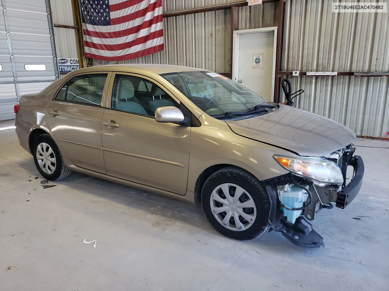 2010 Toyota Corolla Base VIN: 2T1BU4EE2AC470482 Lot: 61943944