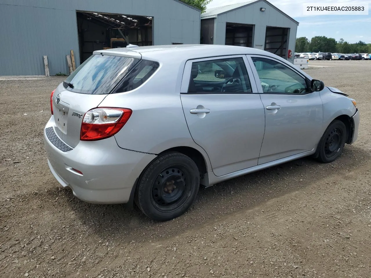 2010 Toyota Corolla Matrix VIN: 2T1KU4EE0AC205883 Lot: 62043044