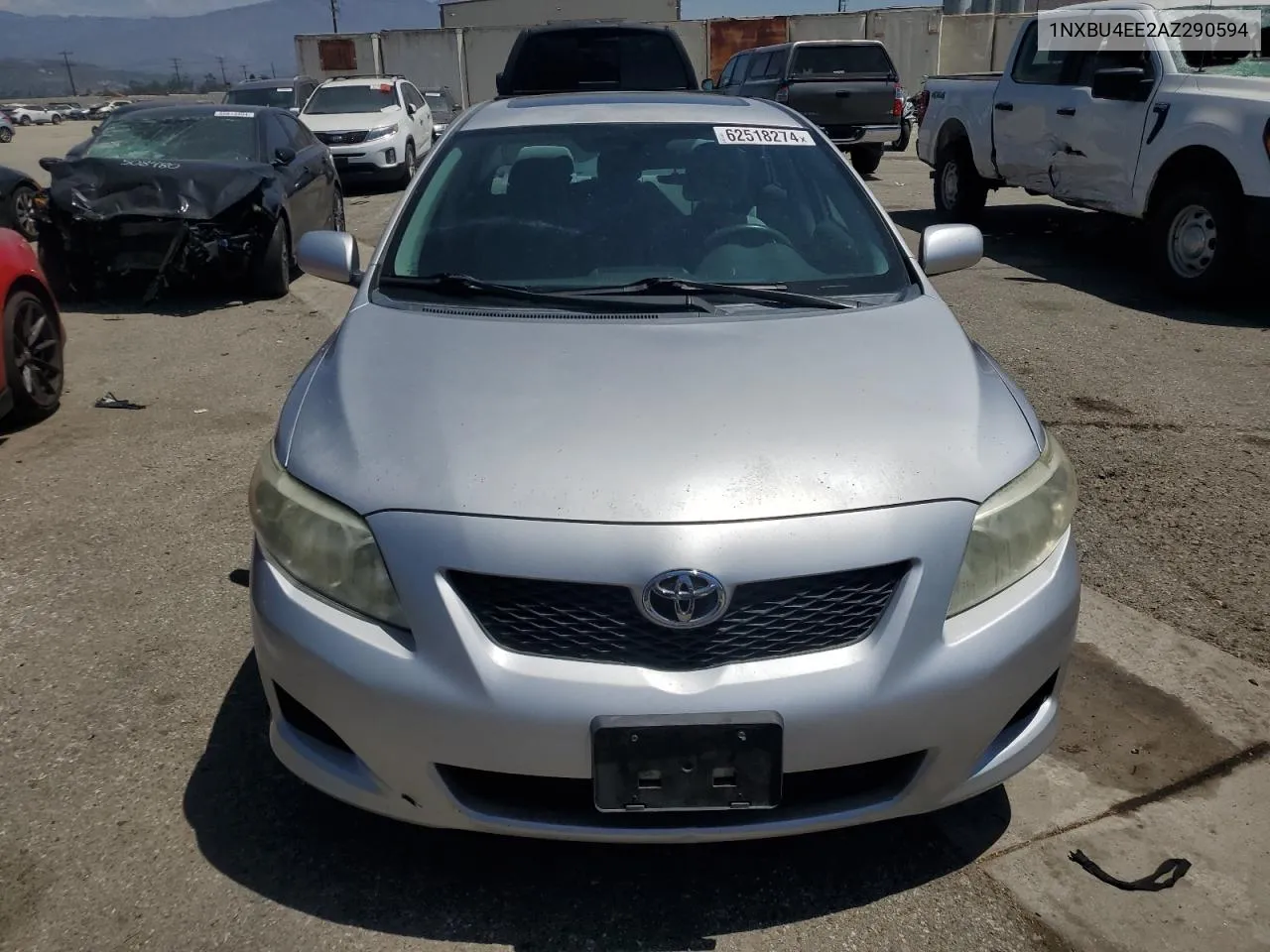 2010 Toyota Corolla Base VIN: 1NXBU4EE2AZ290594 Lot: 62518274