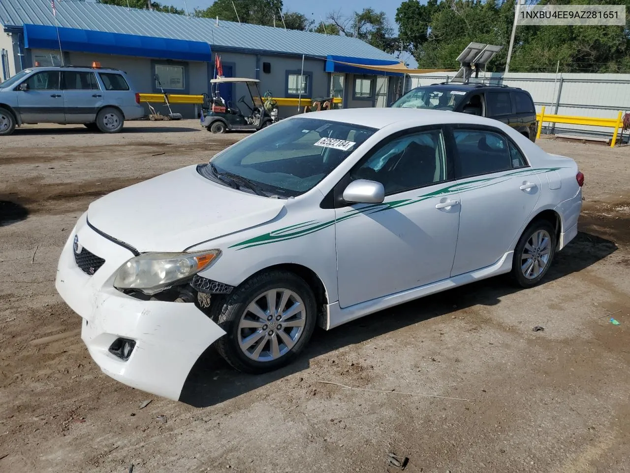 2010 Toyota Corolla Base VIN: 1NXBU4EE9AZ281651 Lot: 62522184