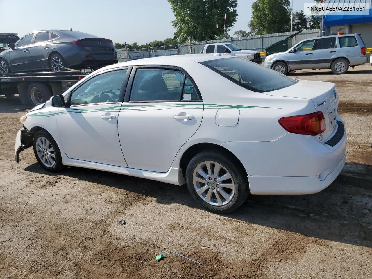 2010 Toyota Corolla Base VIN: 1NXBU4EE9AZ281651 Lot: 62522184