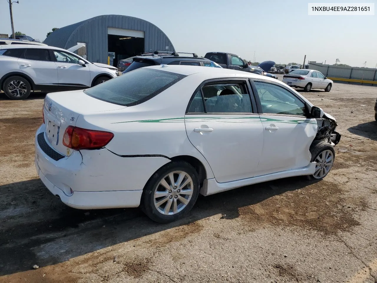 2010 Toyota Corolla Base VIN: 1NXBU4EE9AZ281651 Lot: 62522184