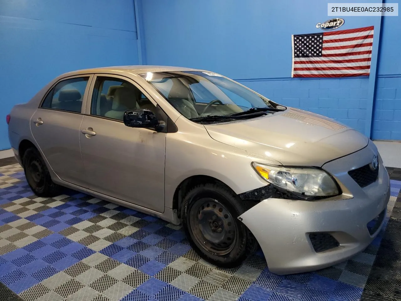 2010 Toyota Corolla Base VIN: 2T1BU4EE0AC232985 Lot: 62741504